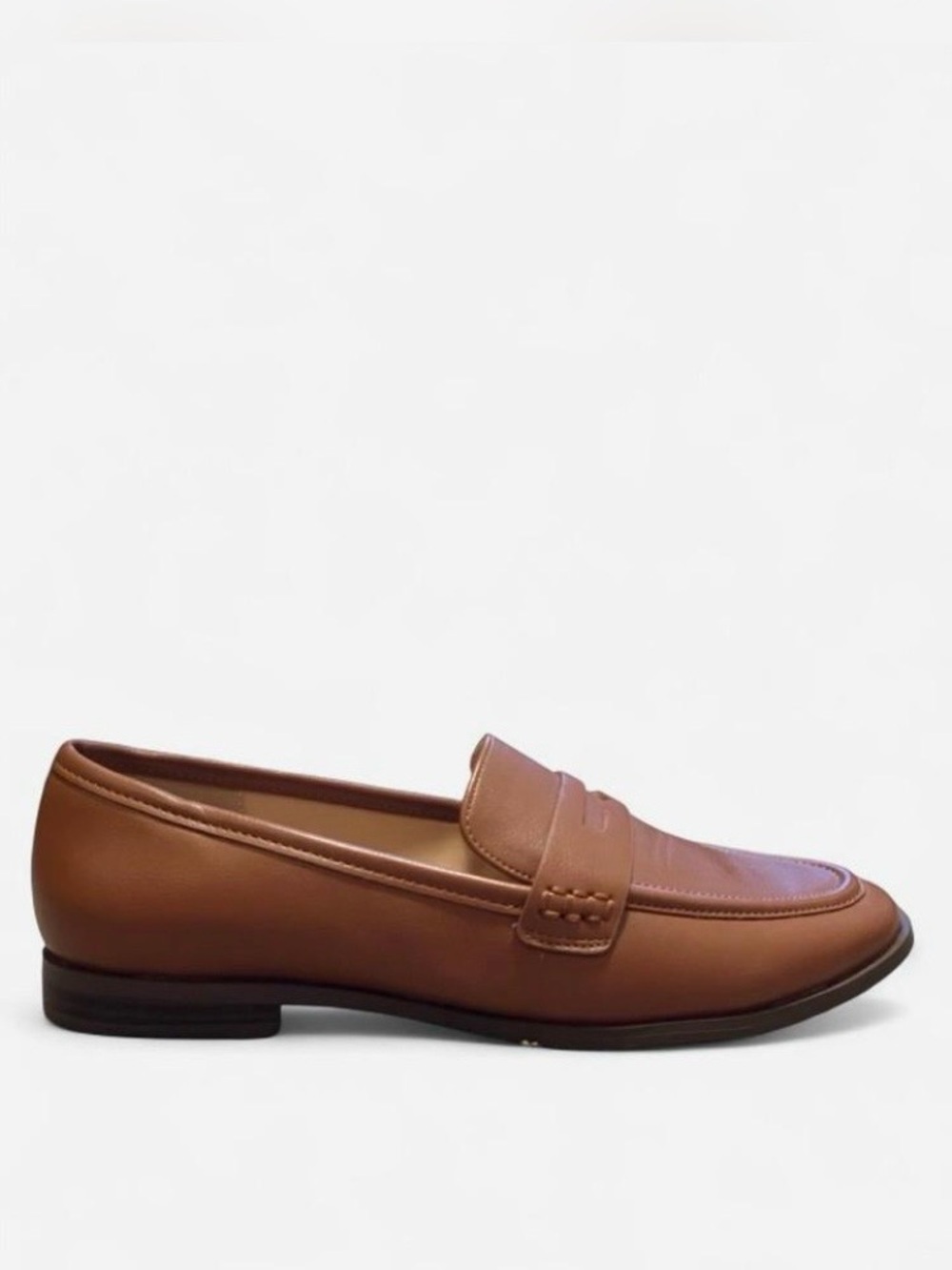 LOFT Classic Women’s Brown Penny Loafers Size 8 - Picture 4 of 7